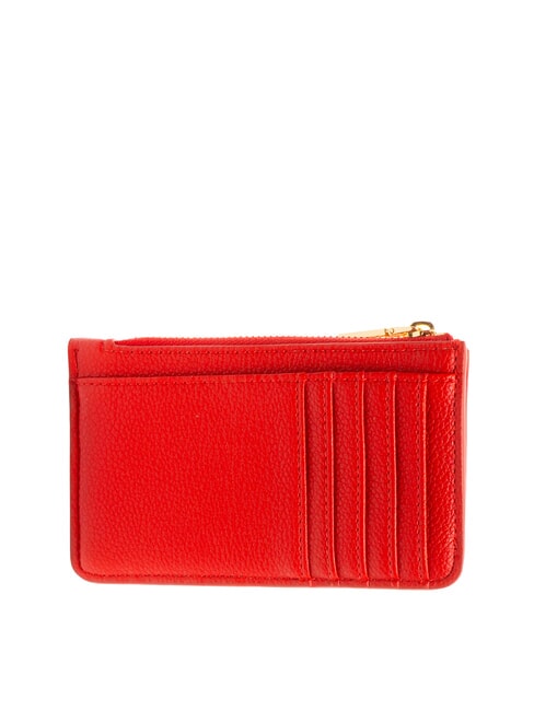 JEWEL Tarjetero plano con cremallera ROJO - Carteras Mujer