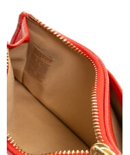 LOVE MOSCHINO JEWEL Tarjetero plano con cremallera ROJO - Carteras Mujer - 3