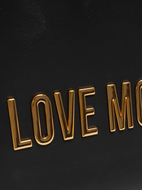 BOLD LOVE Mochila pequeña con logotipo en relieve negro - Bolsos Mujer