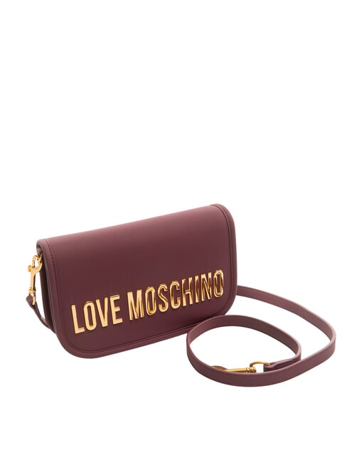 BOLD LOVE Bolso de hombro con solapa vino - Bolsos Mujer