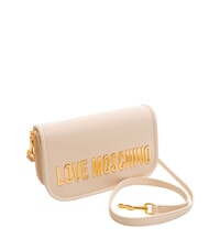 LOVE MOSCHINO BOLD LOVE Bolso de hombro con solapa Marfil - Bolsos Mujer - 2