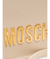LOVE MOSCHINO BOLD LOVE Bolso de hombro con solapa Marfil - Bolsos Mujer - 3