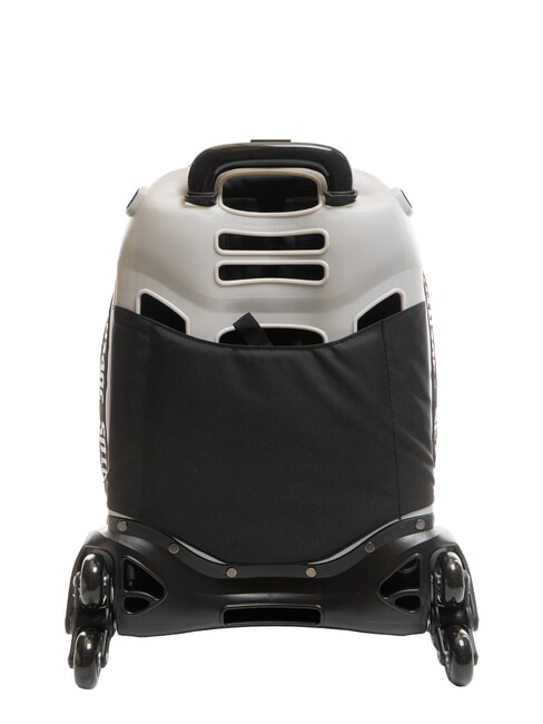 MAGIC GOAL Mochila con ruedas desmontable de 3 ruedas RAYA NEGRO / BLANCO - Mochilas con ruedas