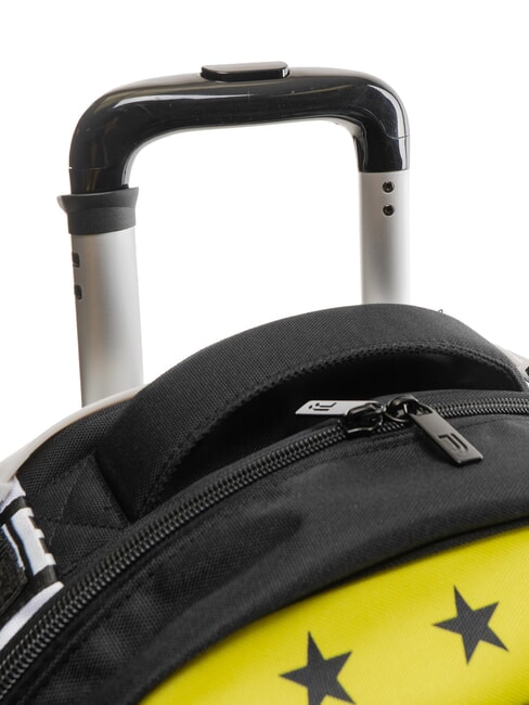 MAGIC GOAL Mochila con ruedas desmontable de 3 ruedas RAYA NEGRO / BLANCO - Mochilas con ruedas