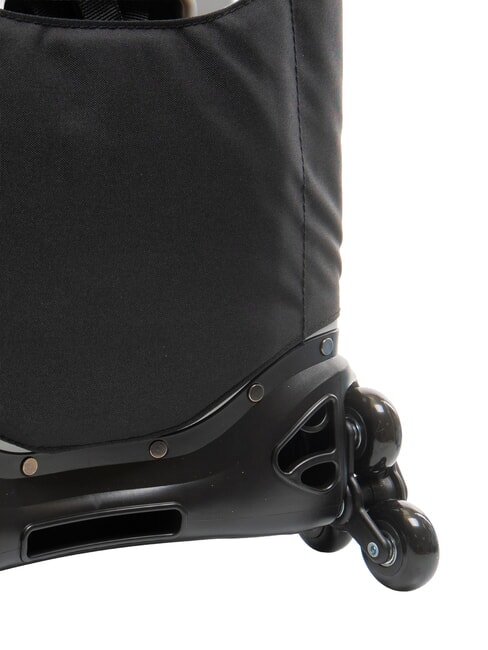 MAGIC GOAL Mochila con ruedas desmontable de 3 ruedas RAYA NEGRO / BLANCO - Mochilas con ruedas