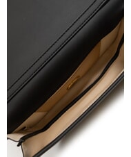 LOVE MOSCHINO BOLD LOVE Bolso de hombro con solapa negro - Bolsos Mujer - 5