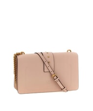 PINKO LOVE ONE CLASSIC Bolso bandolera de piel con solapa - Bolsos Mujer