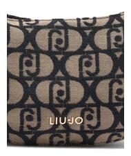 LIUJO KALISKA Bolso bandolera pequeño de jacquard tabaco - Bolsos Mujer - 5