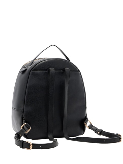 MANHATTAN Mochila mediana con logo en relieve NEGRO - Bolsos Mujer