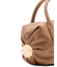 LIUJO AMELIE Bolso baúl pequeño con charm ante - Bolsos Mujer - 4
