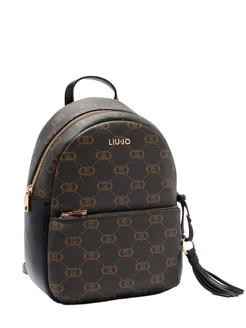 CIRRY Mochila mediana con logotipo integral NEGRO - Bolsos Mujer