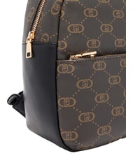 LIUJO CIRRY Mochila mediana con logotipo integral NEGRO - Bolsos Mujer - 5