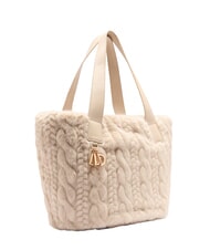 LIUJO VERRY Bolso grande de peluche tipo hobo NEUTRAL - Bolsos Mujer - 2