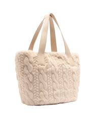 LIUJO VERRY Bolso grande de peluche tipo hobo NEUTRAL - Bolsos Mujer - 3