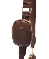 LIUJO ACHALA Bolso pequeño con cadena y bolsito marrón claro - Bolsos Mujer - 4