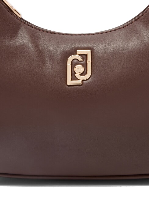 ACHALA Bolso pequeño con cadena y bolsito marrón claro - Bolsos Mujer