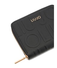 LIUJO CALIWEN Cartera mediana con cremallera NEGRO - Carteras Mujer - 3