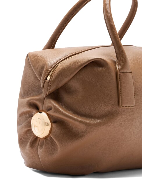 AMELIE Bolso baúl grande con charm ante - Bolsos Mujer