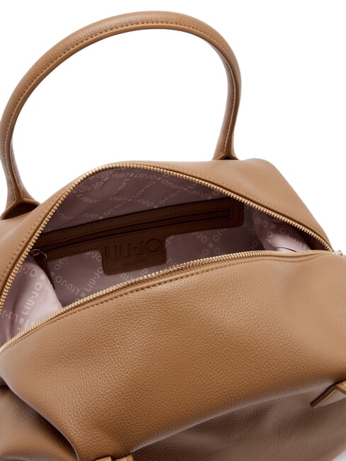 AMELIE Bolso baúl grande con charm ante - Bolsos Mujer