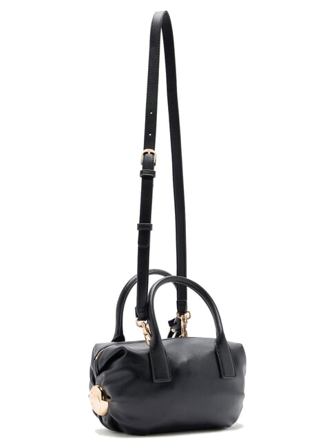 AMELIE Bolso baúl pequeño con charm NEGRO - Bolsos Mujer