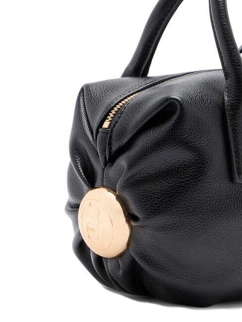 AMELIE Bolso baúl pequeño con charm NEGRO - Bolsos Mujer
