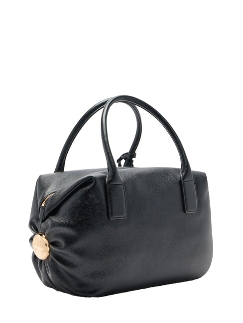 AMELIE Bolso baúl grande con charm NEGRO - Bolsos Mujer