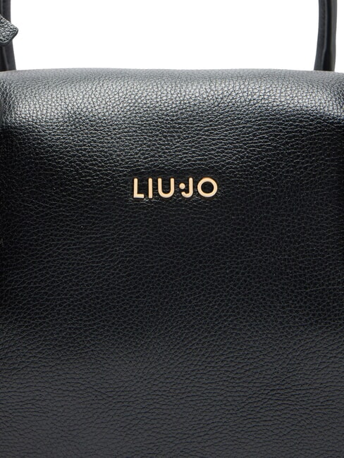 AMELIE Bolso baúl grande con charm NEGRO - Bolsos Mujer