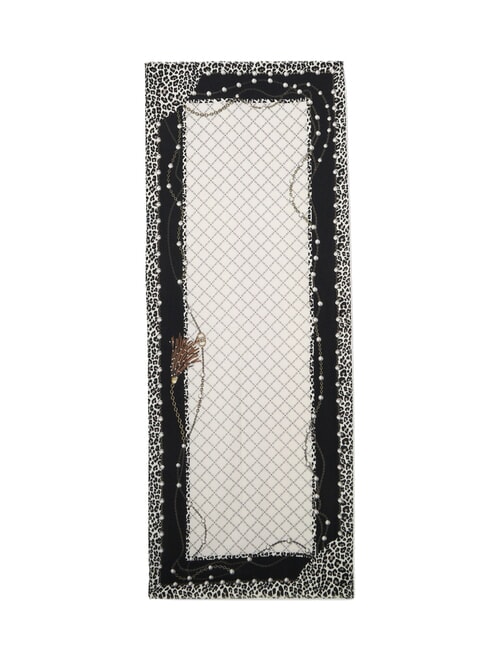 ANIMALIER Estola con estampado NEGRO - Bufandas