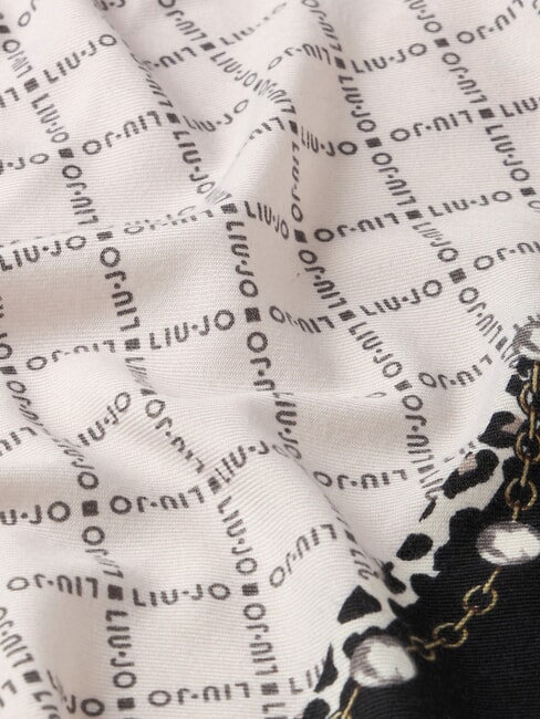 ANIMALIER Estola con estampado NEGRO - Bufandas