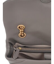 PINKO CLASSIC LOVE PUFF Bolso de napa Gris asfalto 1 - porterías antiguas - Bolsos Mujer - 4