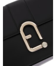 FURLA URBAN Bolso bandolera pequeño de piel negro - Bolsos Mujer - 3