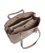 GUESS MERIDIAN 2 Bolso de hombro LOGOTIPO DE LECHE - Bolsos Mujer - 4