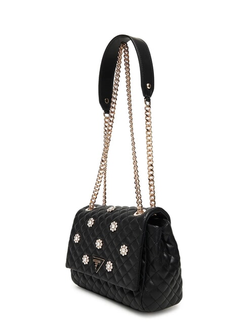 EVERLEE Bolso acolchado con aplicaciones NEGRO - Bolsos Mujer