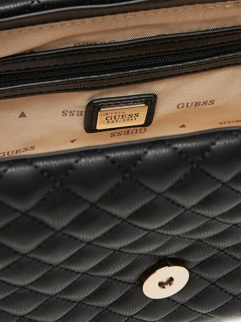 EVERLEE Bolso acolchado con aplicaciones NEGRO - Bolsos Mujer