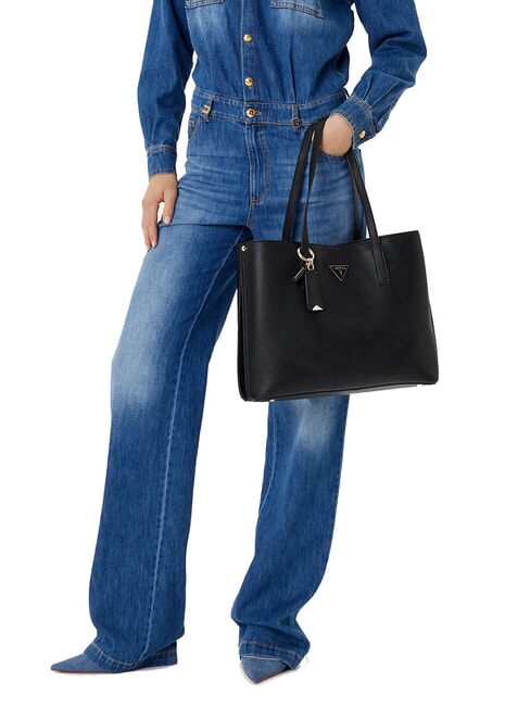 MERIDIAN 2 Bolso de compras de hombro NEGRO - Bolsos Mujer