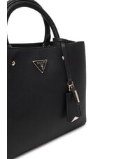 GUESS MERIDIAN 2 Bolso de hombro NEGRO - Bolsos Mujer - 4