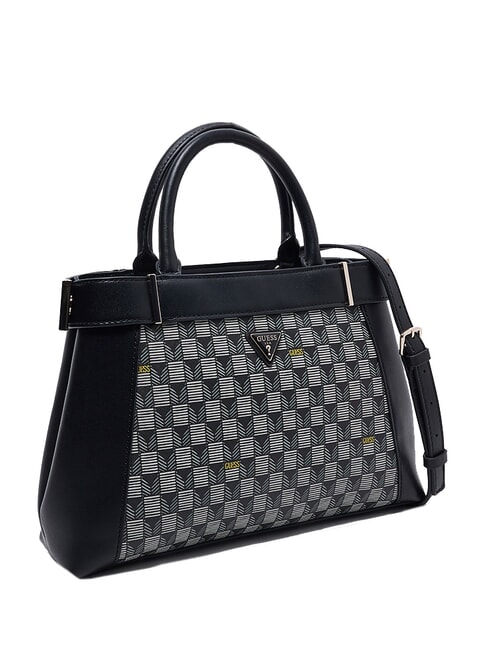 G WAVE 2 Bolso con estampado del logotipo de Jet Set logotipo negro - Bolsos Mujer