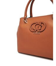 GUESS CALEBRA Bolso de hombro COGNAC - Bolsos Mujer - 4