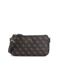 GUESS NOELLE 2 Bolso de hombro 2 en 1 con logotipo 4G marrón - Bolsos Mujer - 4