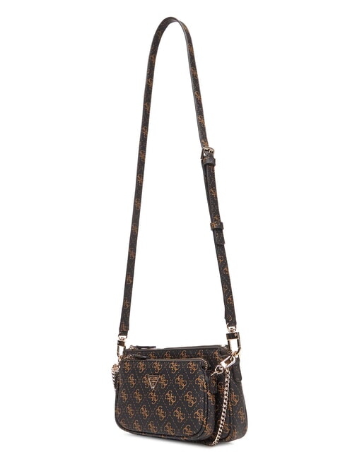 NOELLE 2 Bolso de hombro 2 en 1 con logotipo 4G marrón - Bolsos Mujer