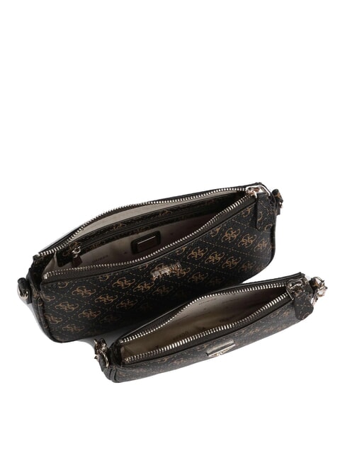 NOELLE 2 Bolso de hombro 2 en 1 con logotipo 4G marrón - Bolsos Mujer