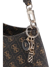 GUESS NOELLE 2 Bolso de hombro con logotipo 4G marrón - Bolsos Mujer - 3