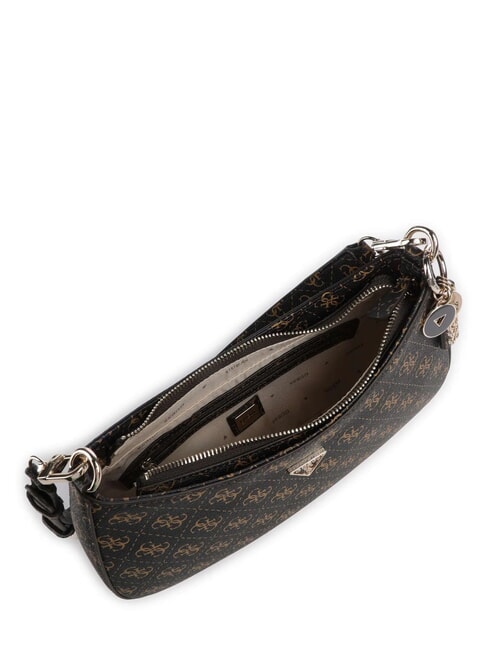 NOELLE 2 Bolso de hombro con logotipo 4G marrón - Bolsos Mujer