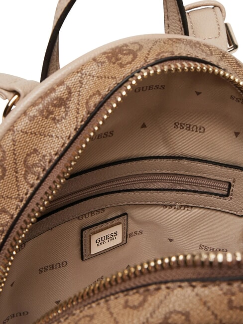 MANHATTAN 2 Mochila pequeña con logo de peonía 4G LOGOTIPO DE LECHE - Bolsos Mujer