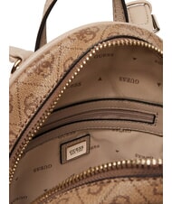 GUESS MANHATTAN 2 Mochila pequeña con logo de peonía 4G LOGOTIPO DE LECHE - Bolsos Mujer - 6