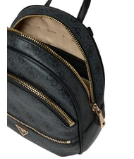 GUESS MANHATTAN 2 Mochila pequeña con logo de peonía 4G bolsa de asas Vikky Large Roo Coalog - Bolsos Mujer - 4