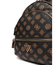 GUESS MANHATTAN 2 Mochila pequeña con logo de peonía 4G vikky bolso tote grande roo mochalog - Bolsos Mujer - 4