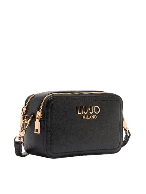 RIDHI Bolsa pequeña para cámara con dos cremalleras NEGRO - Bolsos Mujer