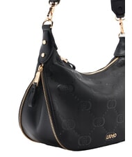 LIUJO KALISKA Bolso hobo mediano de nailon NEGRO - Bolsos Mujer - 4