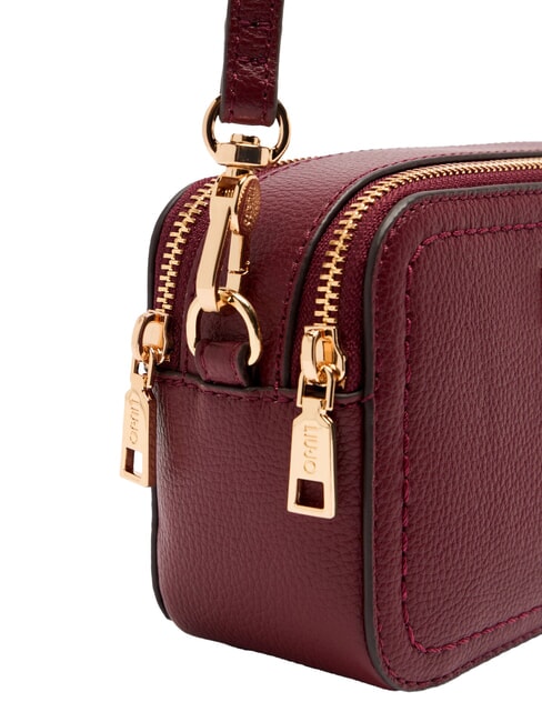 RIDHI Bolsa pequeña para cámara con dos cremalleras vino tinto - Bolsos Mujer